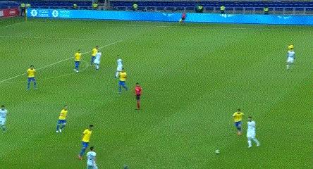 美洲杯-巴西双锋传射2-0胜阿根廷梅西争冠再梦碎