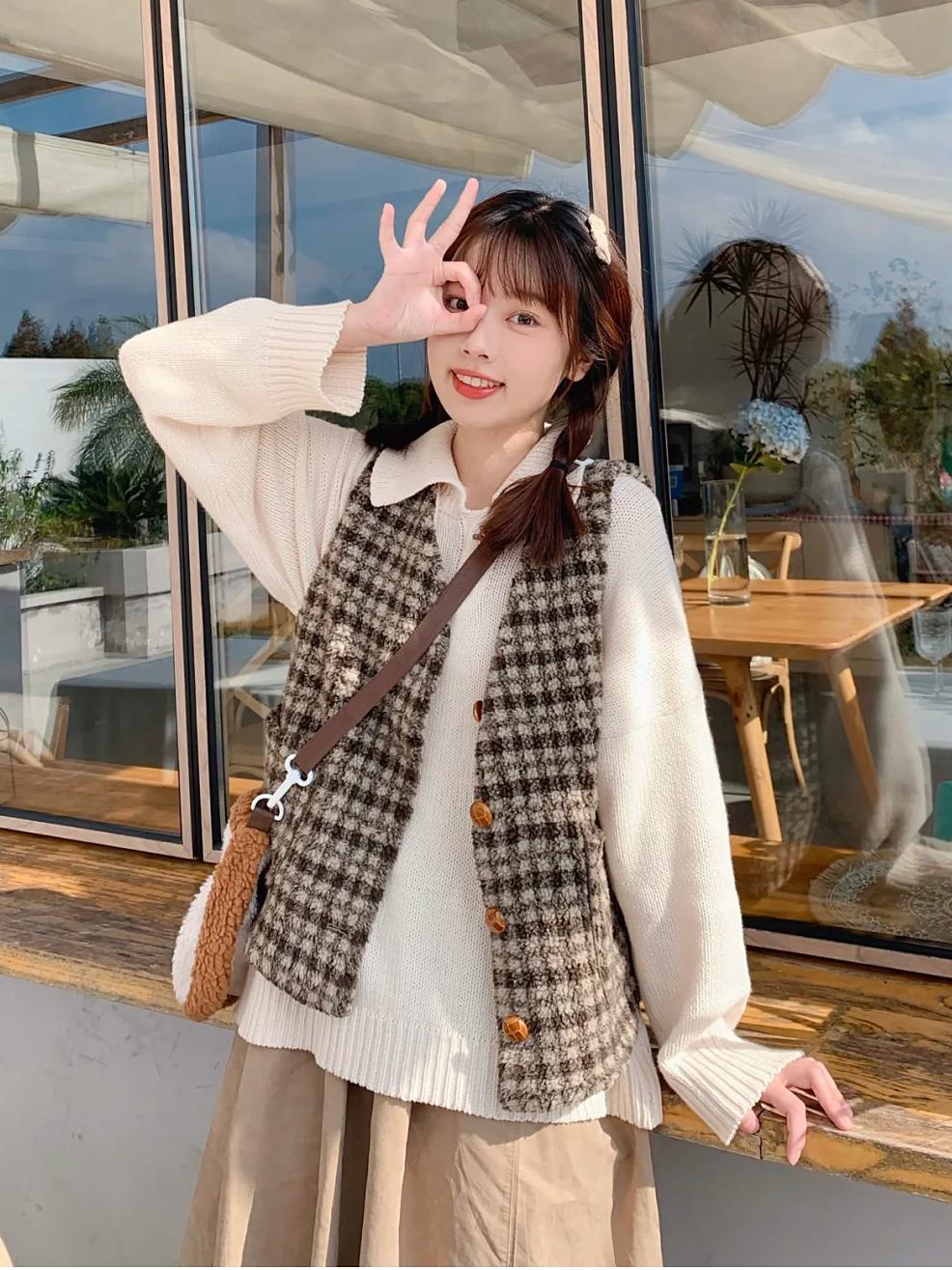 小个子学生党冬季穿搭高级感,学生党冬日穿搭攻略保暖还显高