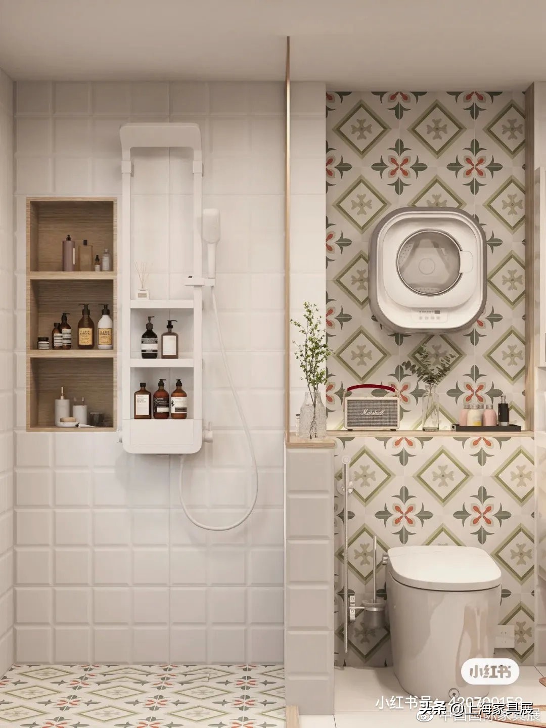 经典不过时的小花砖,不过时的小花砖