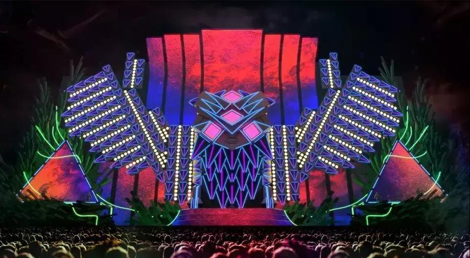 出动上古神兽，斥资千万耗时一年打造最强丛林音乐节