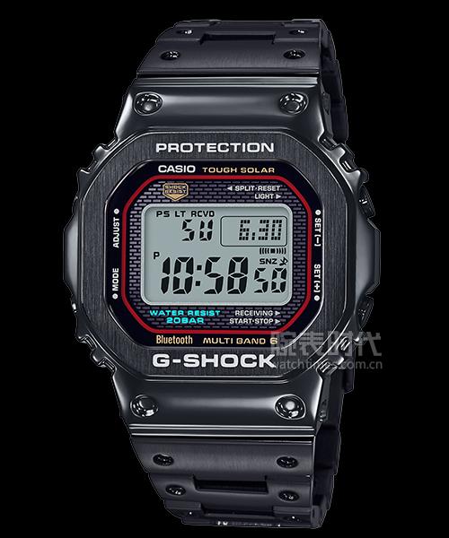 卡西欧黑色半金属方块,卡西欧纯金属小方块