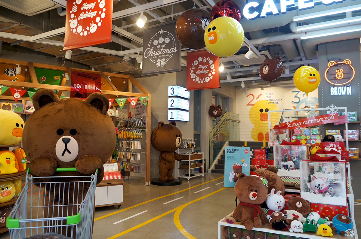 韩国哪里有linefriends,linefriends韩国哪里有