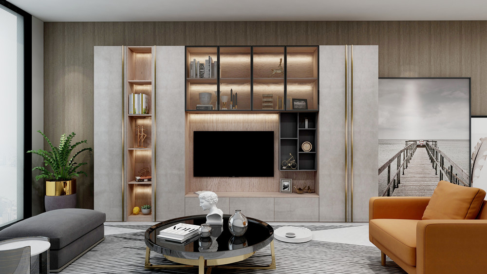 2020年最火的储物柜,2020最火轻奢展示柜