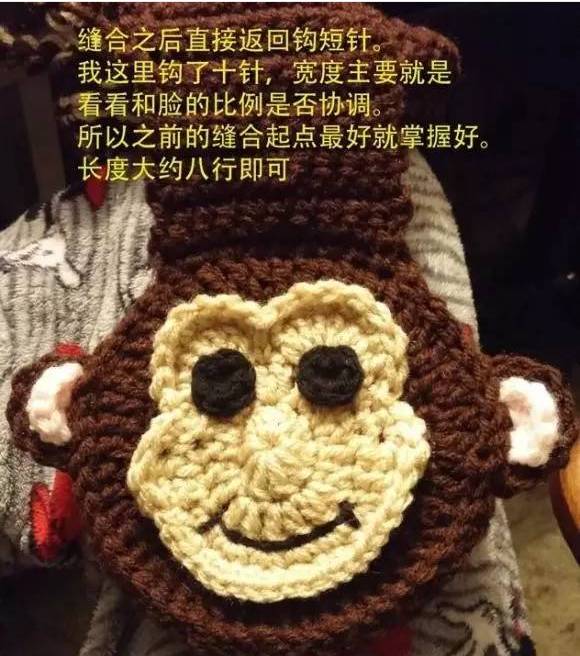 钩编精美双肩包教程图片,钩编可爱束口袋式双肩包