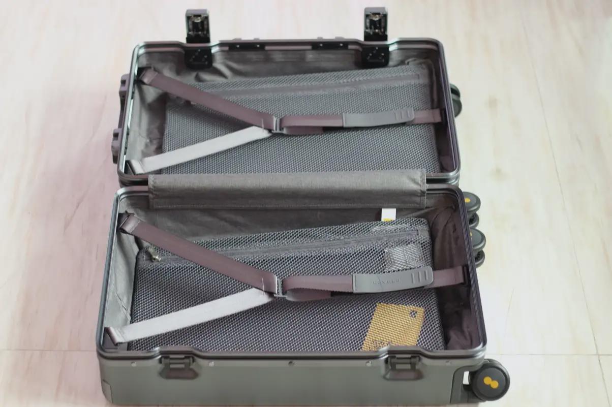 地平线8号28寸和90分旅行箱对比,地平线8号level8旅行箱测试
