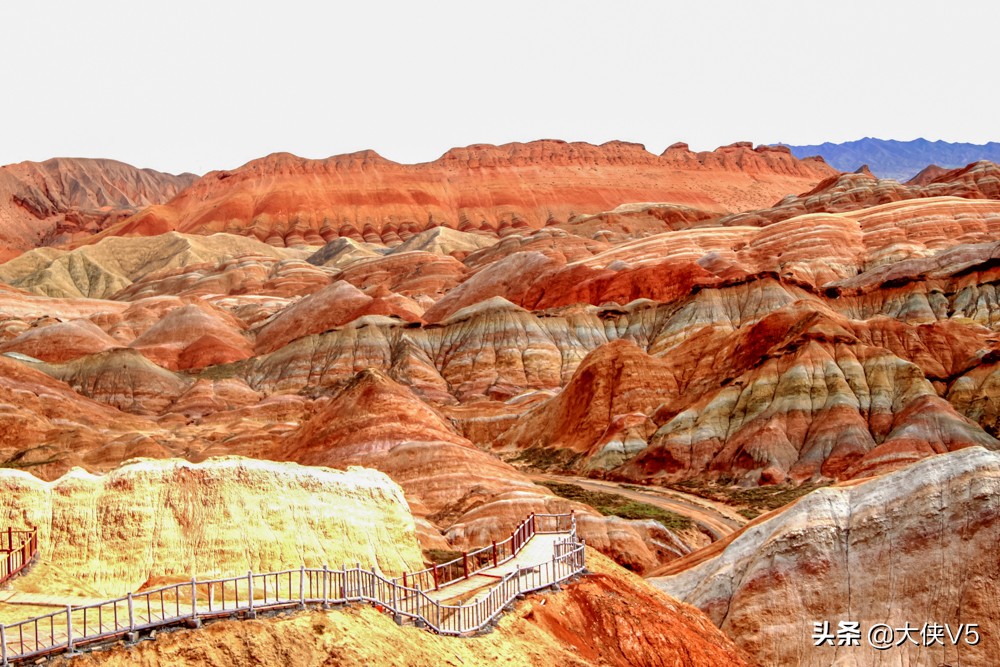 甘肃七彩丹霞景区,甘肃七彩丹霞免费景点