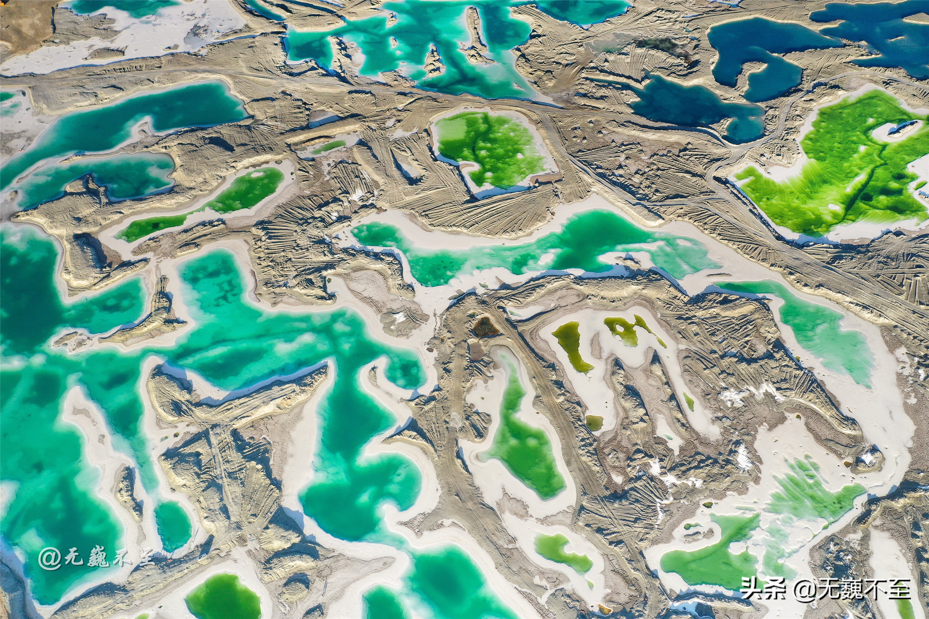 青甘大柴旦翡翠湖,青海大柴旦翡翠湖攻略图片