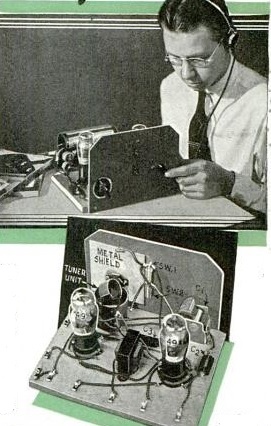 1940年的双电子管双频接收器和1945年的单电子管战时接收器介绍