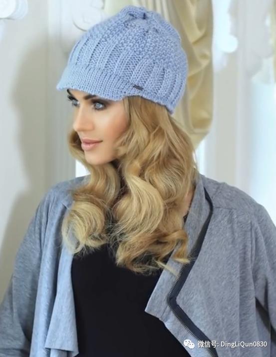 针织洋气气质帽子,针织帽子创意爆款