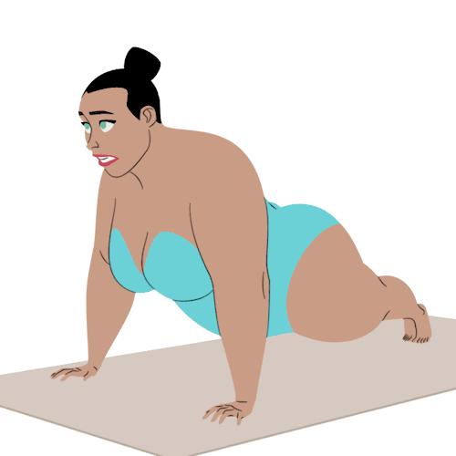 高效减脂运动在家就能暴瘦,私人减脂王8个动作