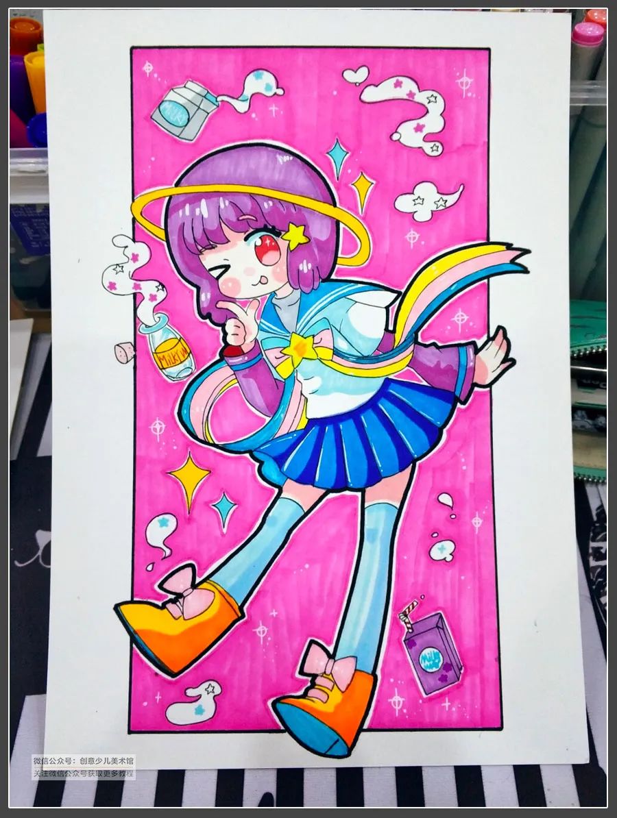 卡通漫画可爱又简单,孩子们喜欢的卡通漫画