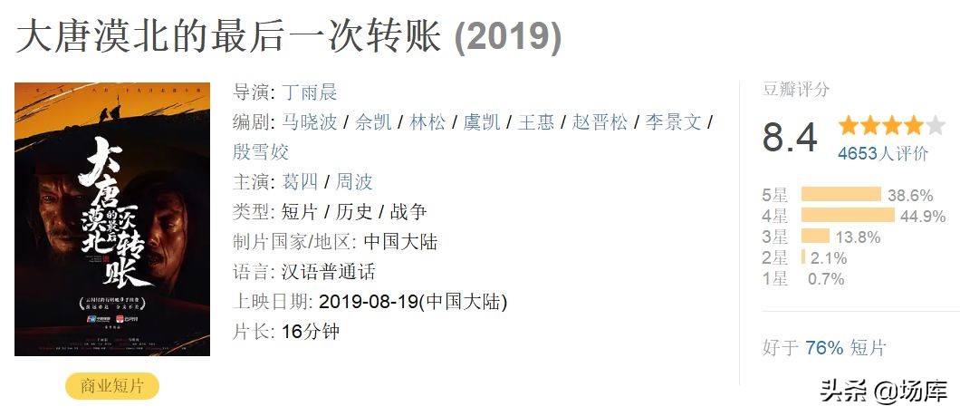 3分钟看完豆瓣高分短片,9部有趣的高分短片