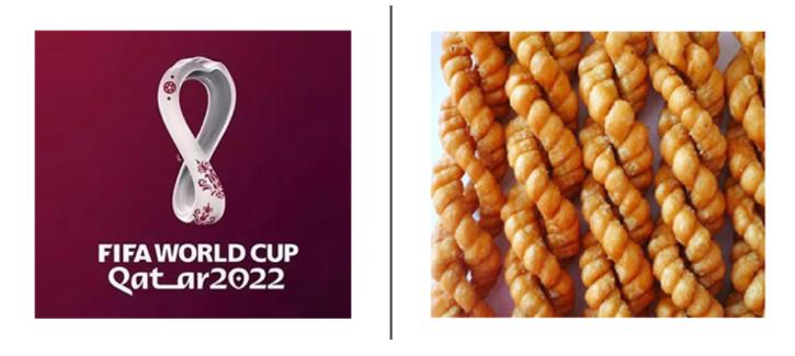 2022世界杯标志图案名称,2022世界杯logo上花纹