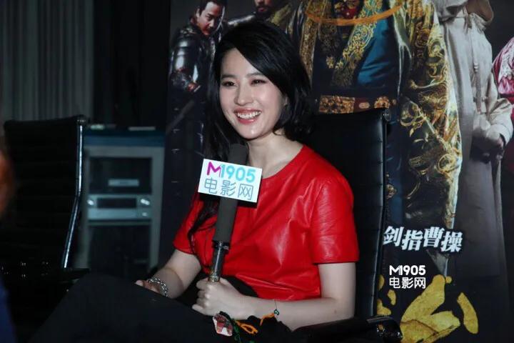 刘亦菲的铜雀台的采访的视频,刘亦菲铜雀台采访