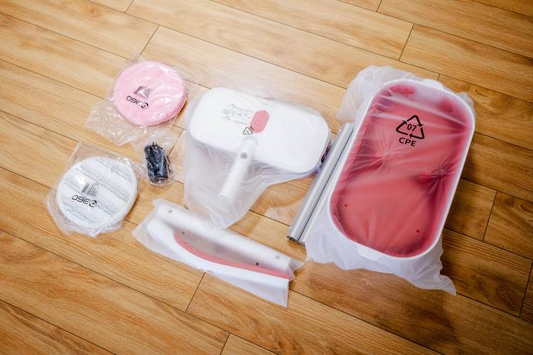 360多旋转免洗拖把慢动作拖地教程,无死角电动拖把