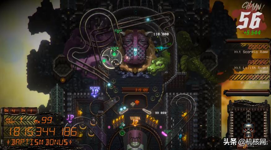 《DemonsTilt》:3A大作玩累了，不如玩玩弹珠台来调剂调剂