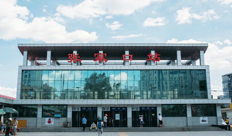 1955年张家口老街老照片,张家口老照片南口