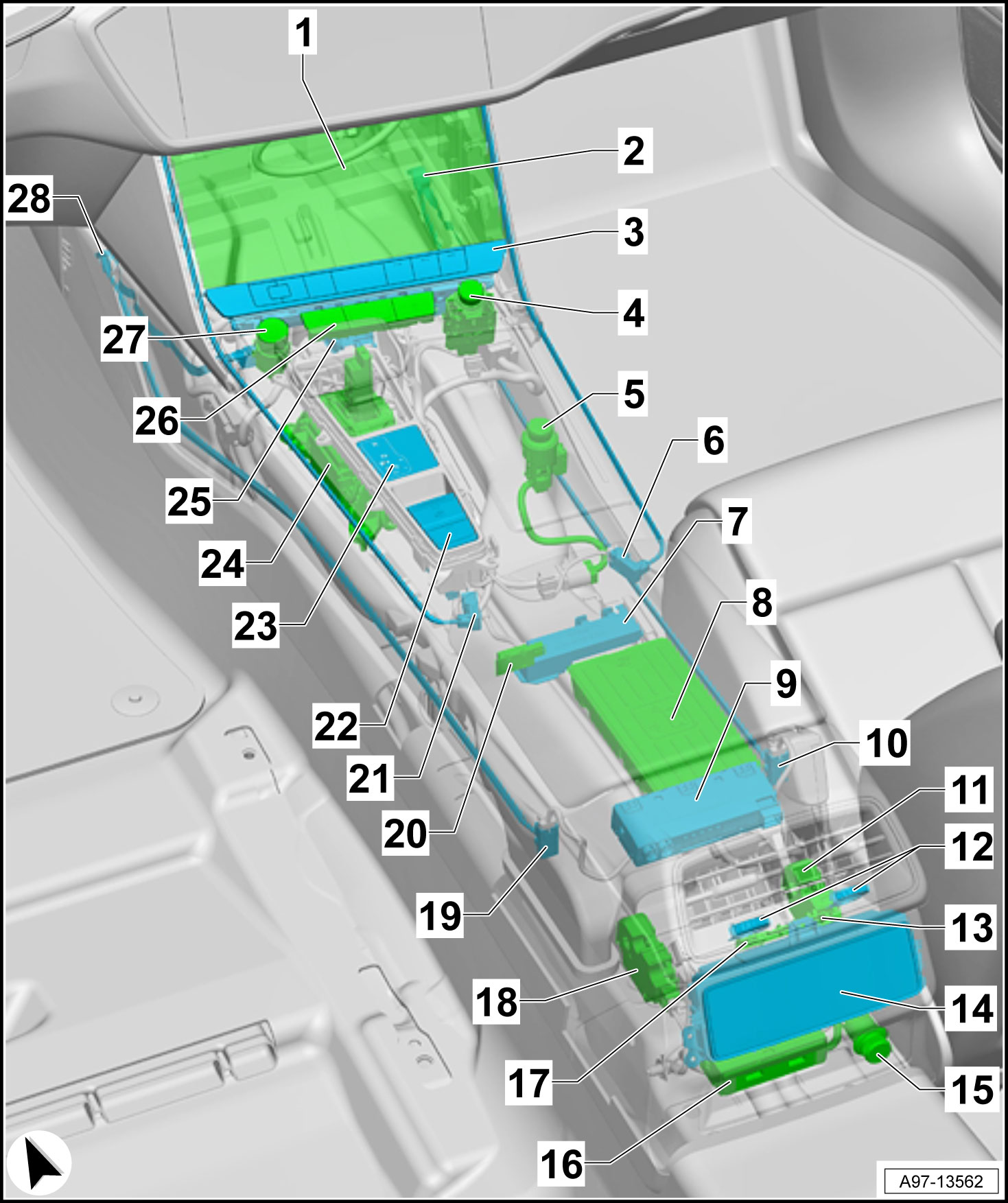 汽车全车部件讲解大全,全车465个电子部件详解