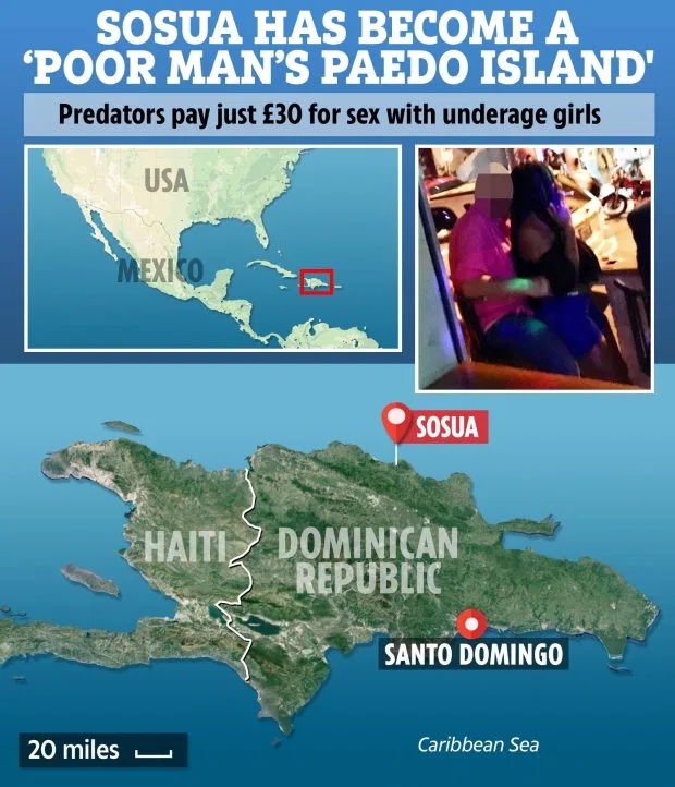 13岁的女孩被和猪一起卖，记者暗访揭开多米尼加未成年人卖淫黑幕