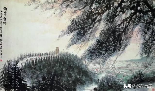 傅抱石在人民大会堂有几幅国画,傅抱石国画作品赏析1500字