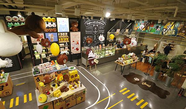 韩国哪里有linefriends,linefriends韩国哪里有