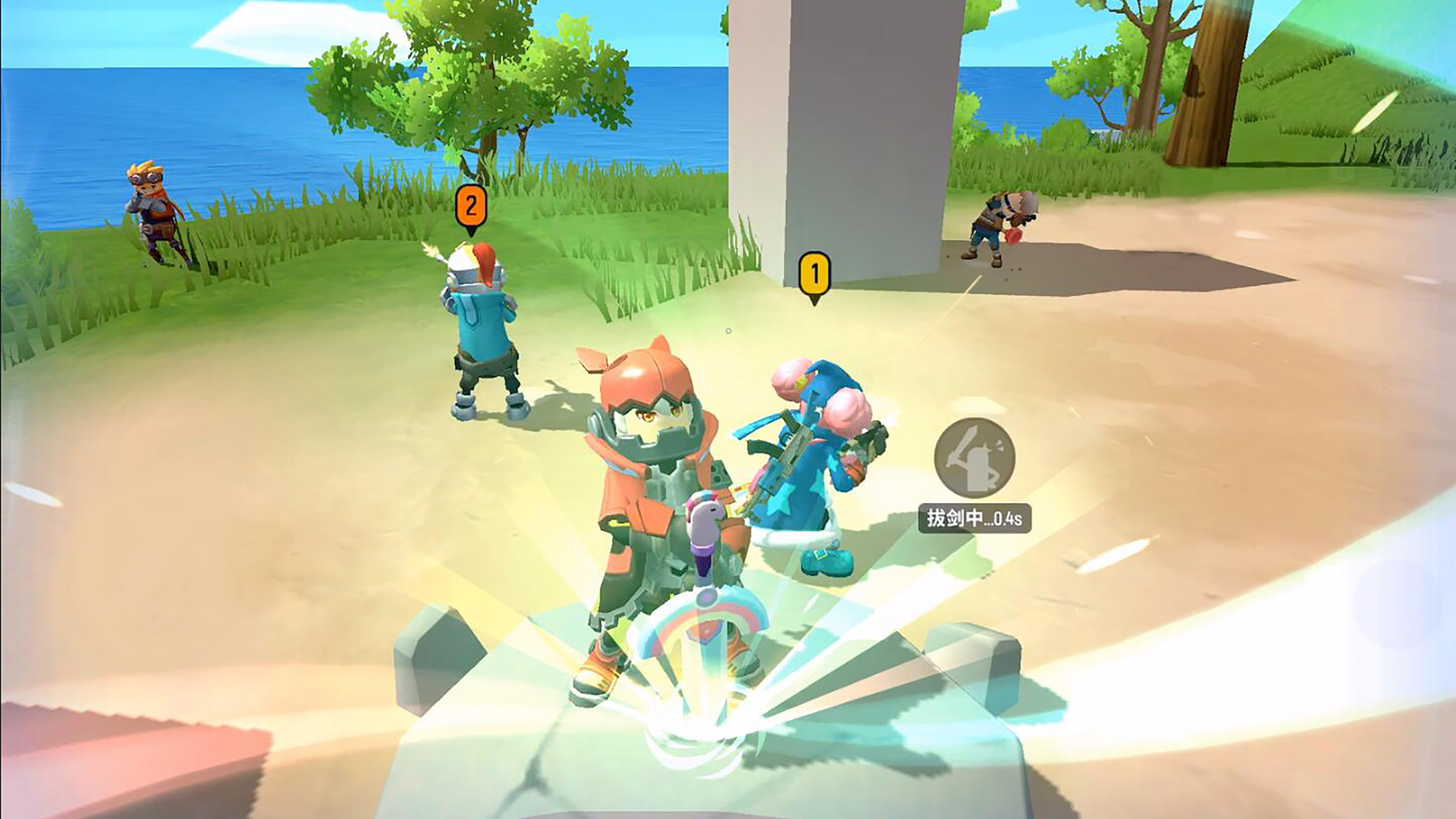 香肠派对吃鸡手游awm狙击枪,最新的香肠派对手游推荐