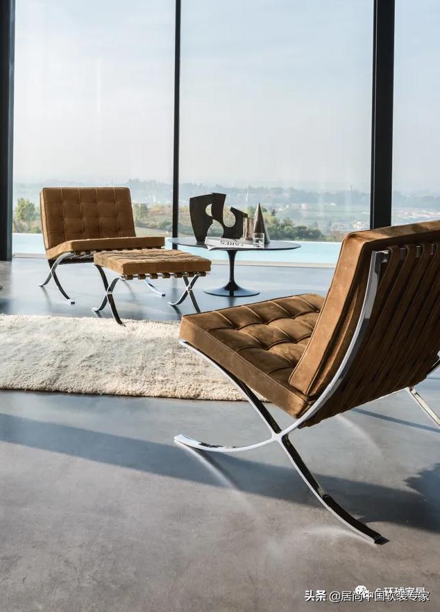 世界公认最舒服沙发巴塞罗那椅,巴塞罗那椅什么风格