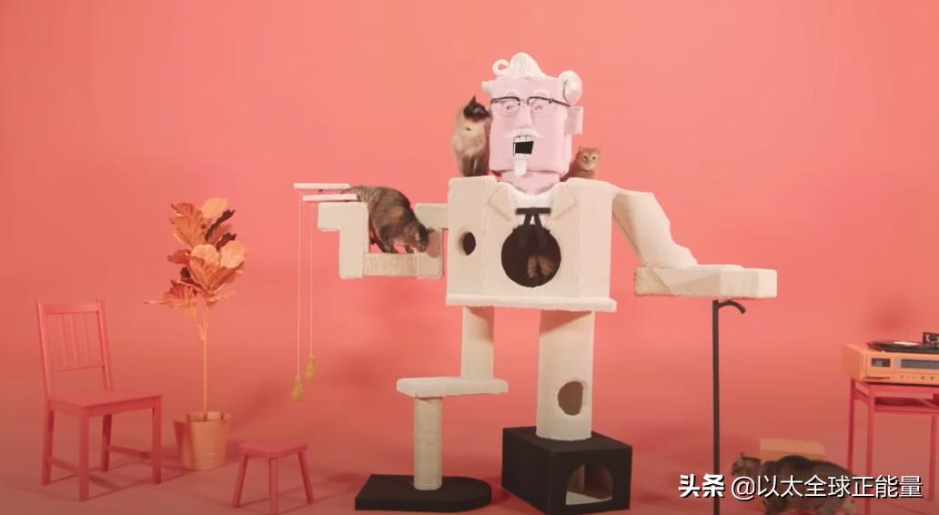 有八块腹肌的肯德基爷爷,肯德基老爷爷亲自做炸鸡