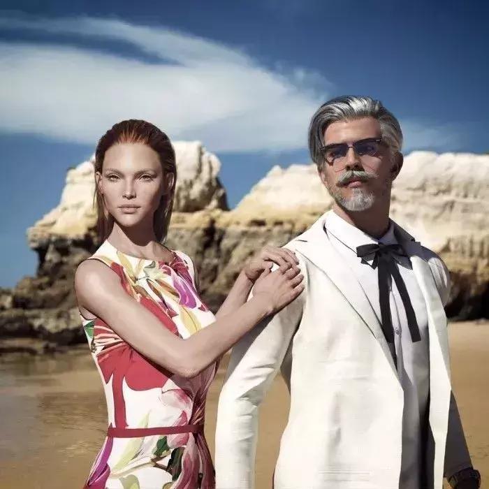 肯德基新形象cosplay吴秀波？求求您，换回来好吗？