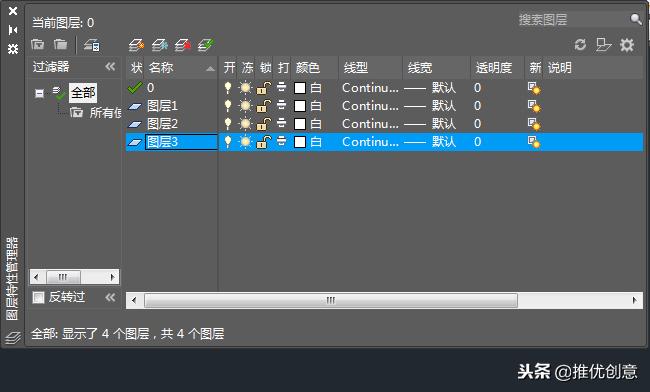 autocad2014鏁欑▼,autocad2014鍥惧眰璁剧疆