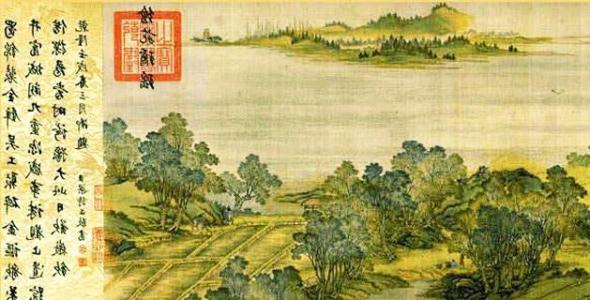 含有山水风景的古诗词名句,描写自然风景的山水田园古诗两首