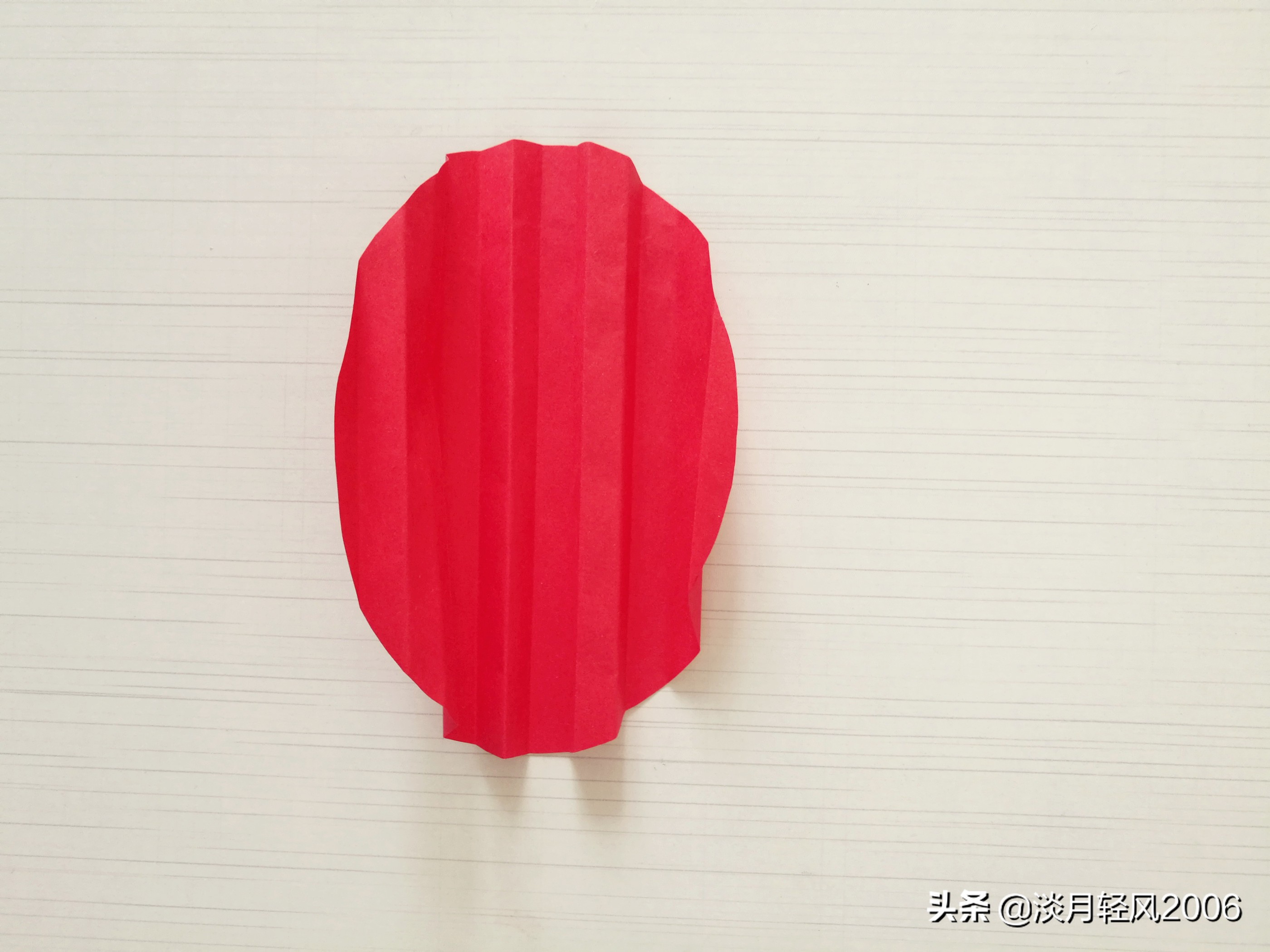 只用卡纸做的手工小灯笼,卡纸手工小灯笼做法