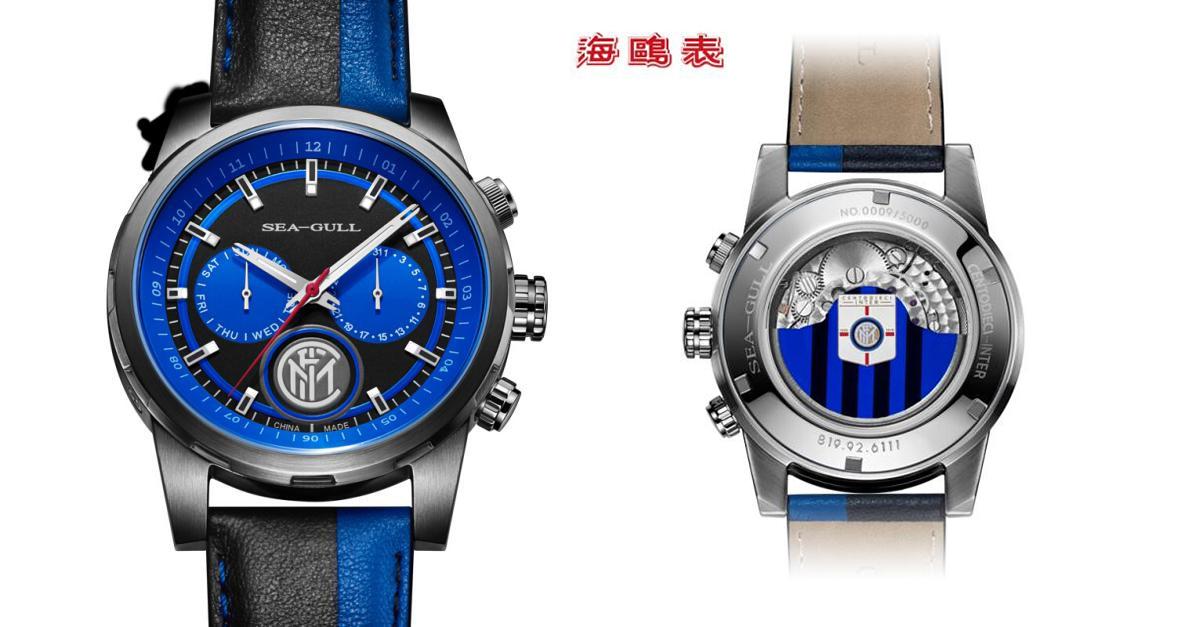 海鸥机械表国米,海鸥国米纪念表表带