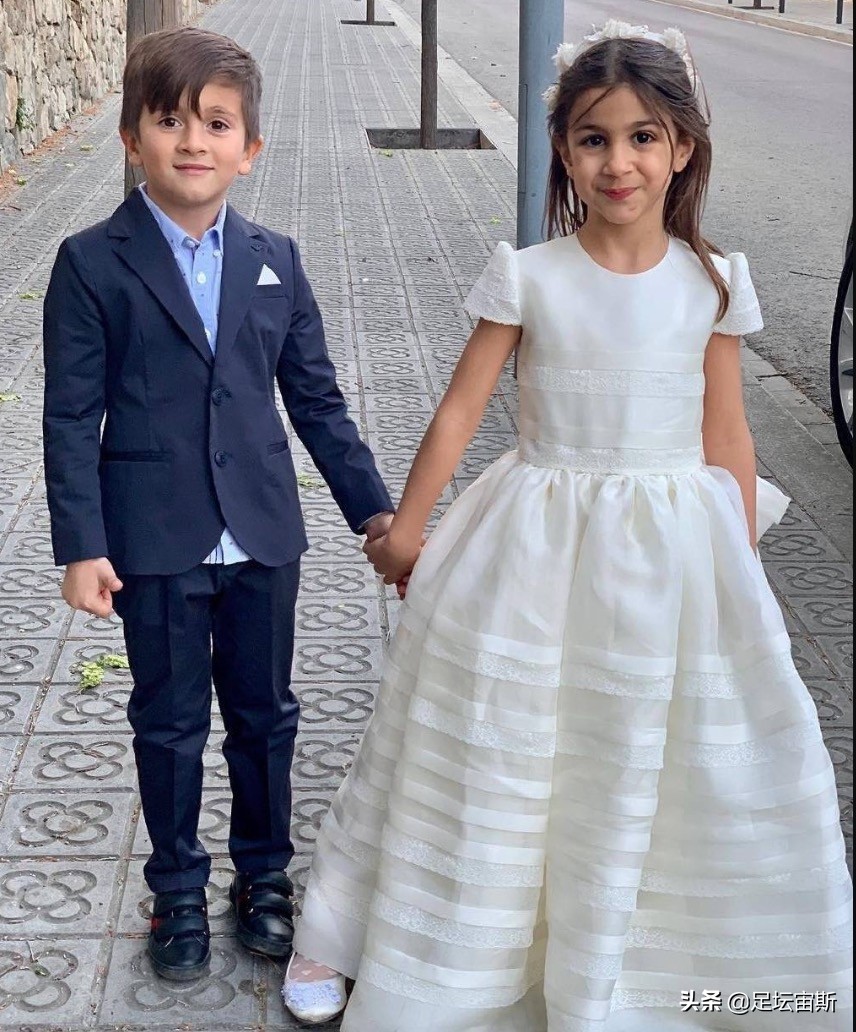 小法妻子丹妮埃拉,小法梅西孩子