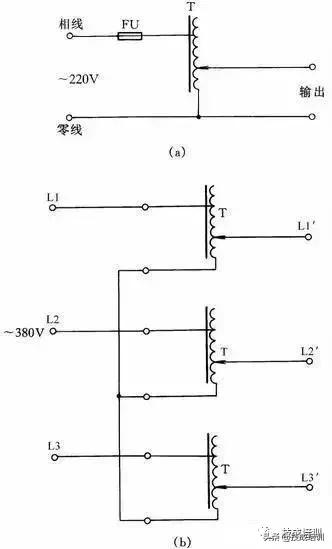 变压器和交流接触器的接线方法,三相电机接触器加继电器接线图