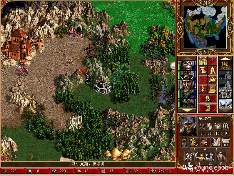 英雄无敌3脆弱平衡失控，电脑瞬间崩盘