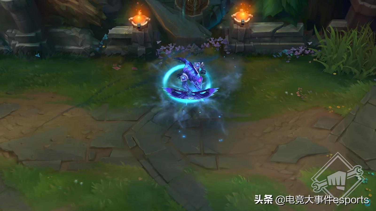 lol鳄鱼新皮肤黯晶,lol新英雄黑皮肤