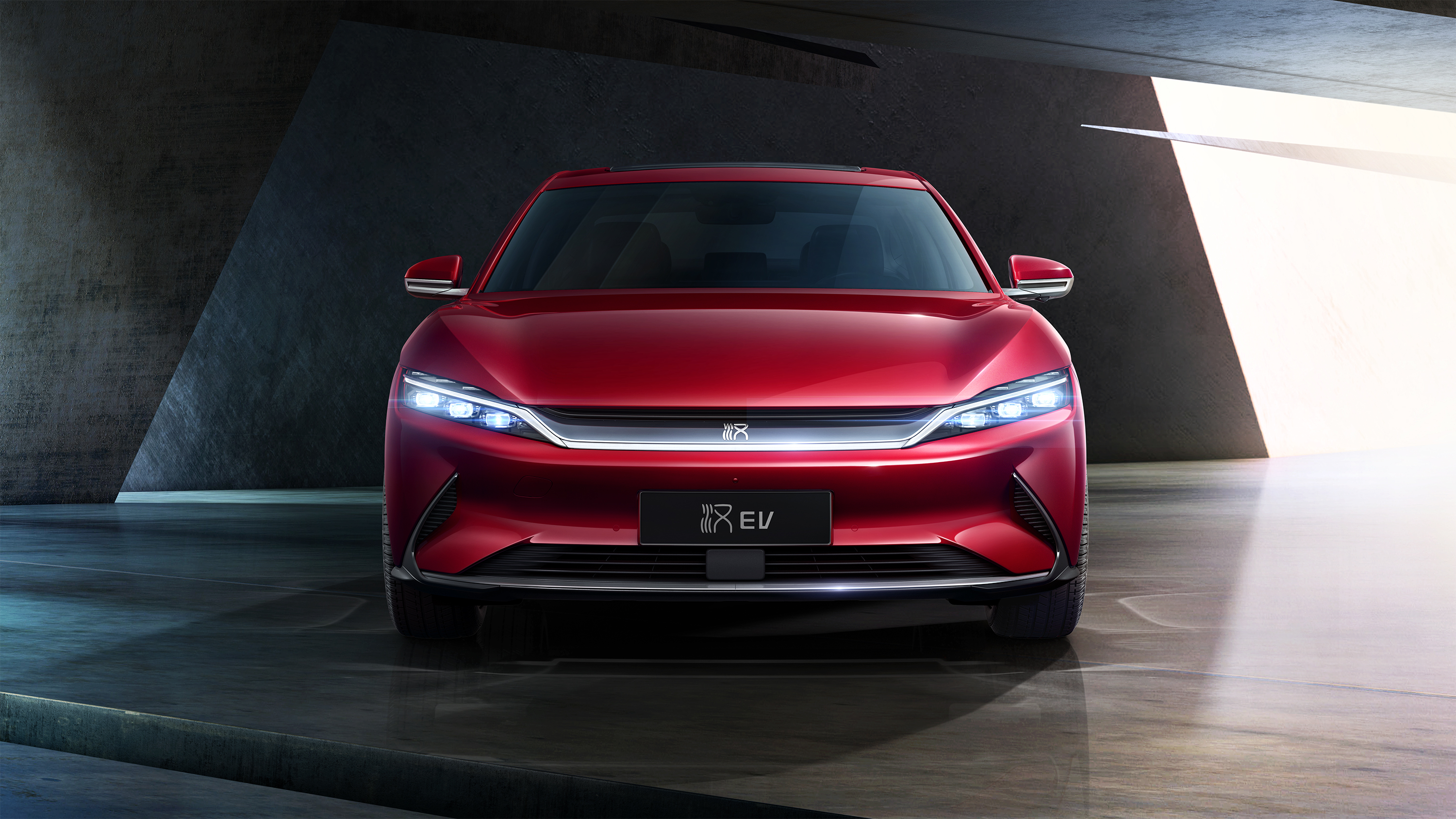 比亚迪汉酷炫照片,比亚迪汉图片高清大图壁纸