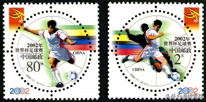 中国男足.七仙女.跆拳道.八大山人.聊斋｜2002全年邮票118张图片