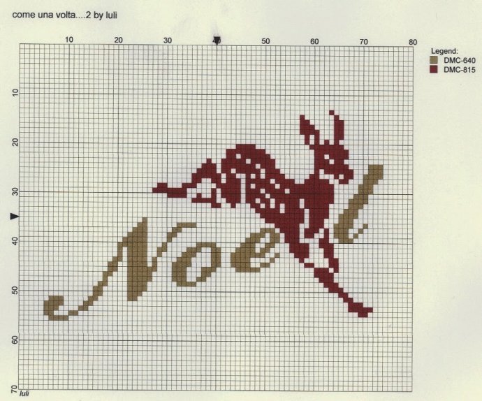 意大利设计师Luli的十字绣图纸及成品图片作品大全，编织也能用到