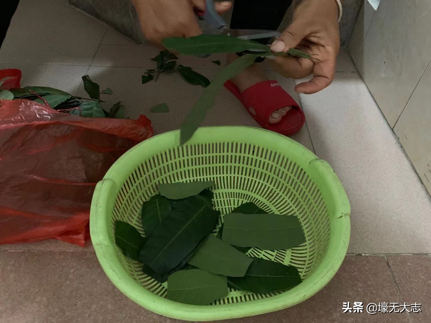 广东特产家乡美食黑榄角,广东特点小吃粘米角