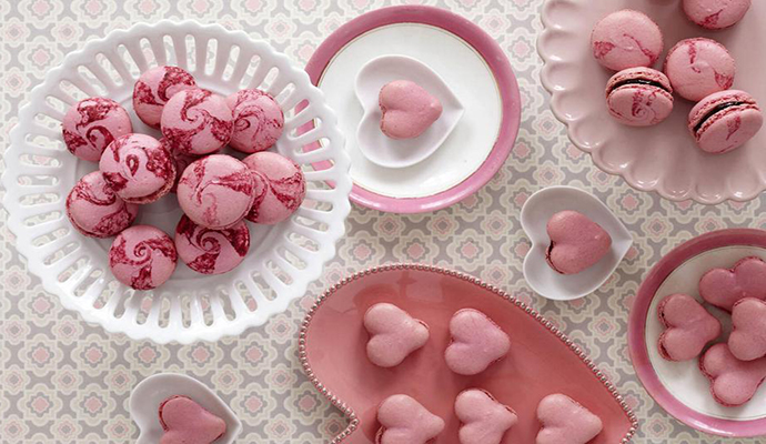 法式贝壳马卡龙甜品,法式点心甜品马卡龙