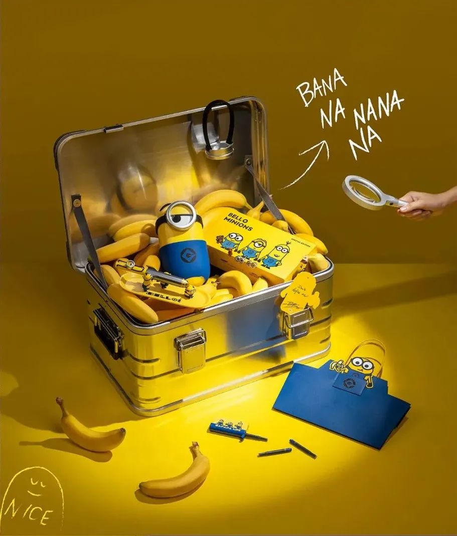 环球影城联名款小黄人钢笔,凌美环球影城联名钢笔