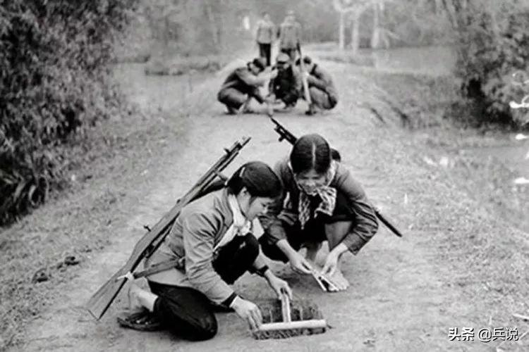 越军遍设竹尖陷阱，外加毒蛇，美军闻风丧胆，不敢收尸