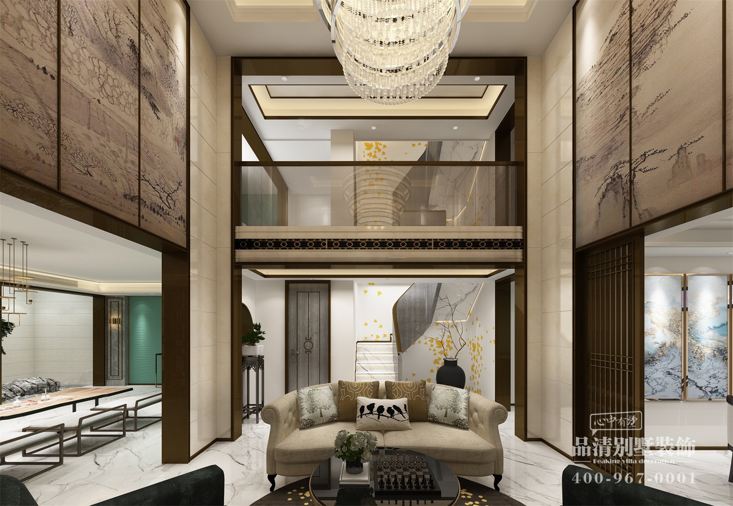 常州新中式风格装修设计案例,常州别墅装修风格大全