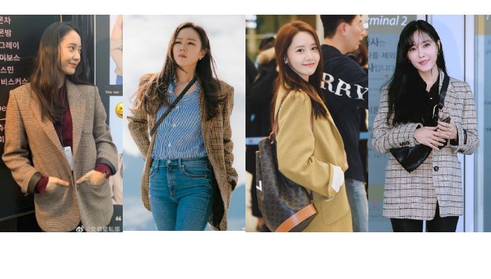 孙艺珍郑丽媛同步营业该看谁？小孩才做选择她们的西装我都要