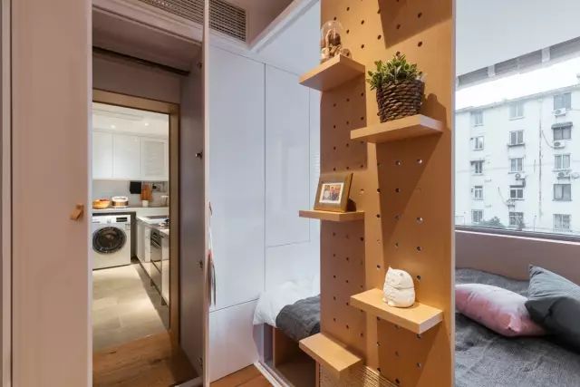 女生独居温馨小窝复式28平,日式28平温馨小窝改造