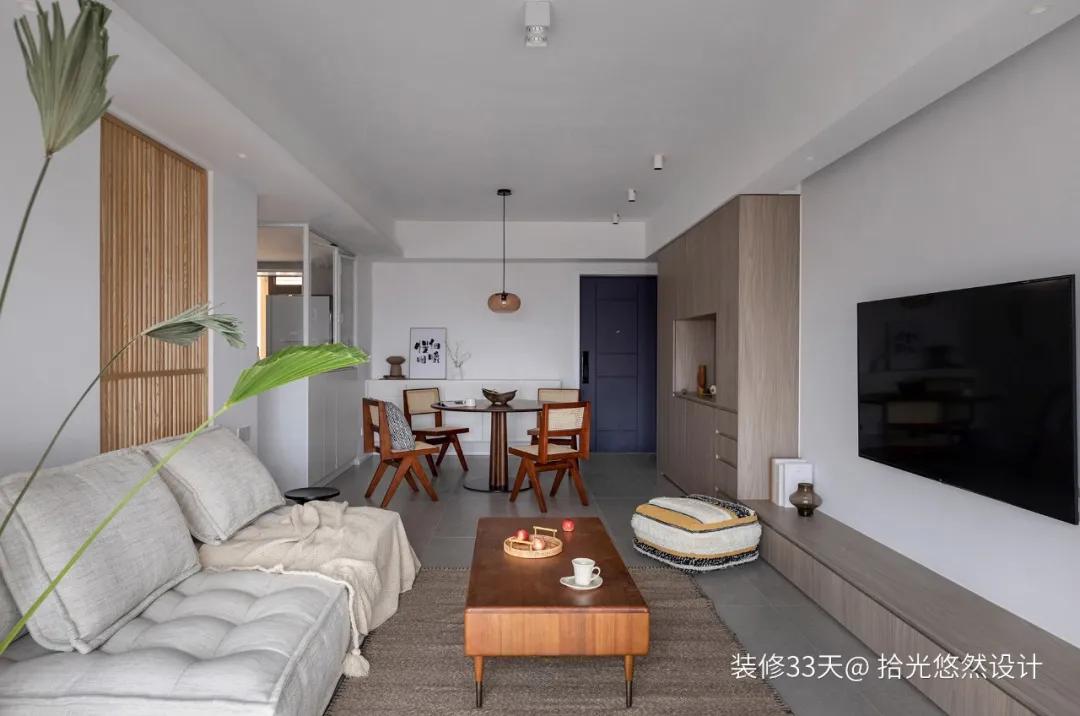 100平复式茶室,100平的阳光房茶室