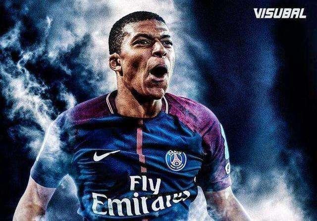 姆巴佩巴黎踢中锋,明日之星姆巴佩身价