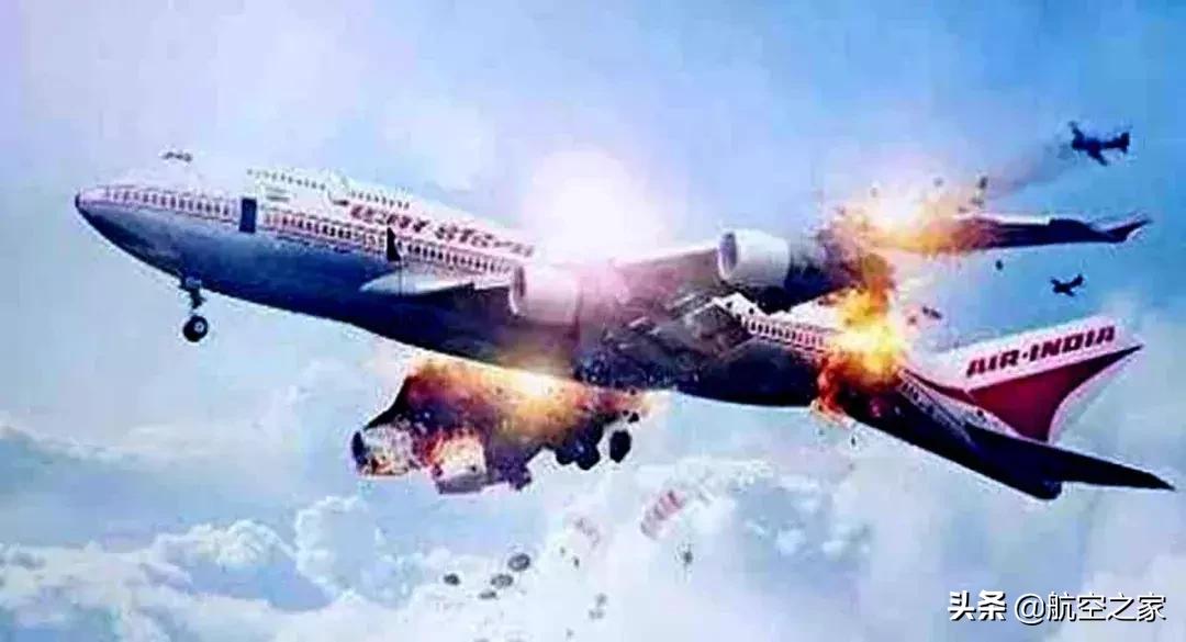 世界历史上空中爆炸的飞机,印度747客机遇难